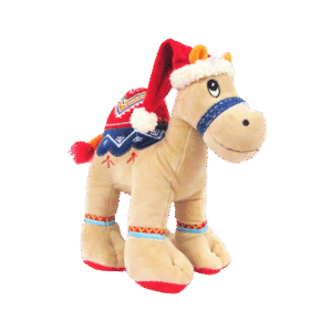 Camel with Santa Hat